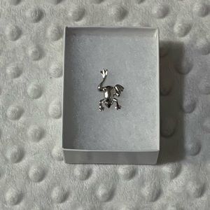Sterling Silver Tree Frog Pendant